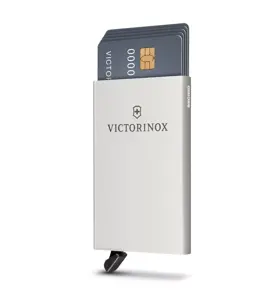 VICTORINOX Altius Secrid, peňaženka Essential Card, strieborná